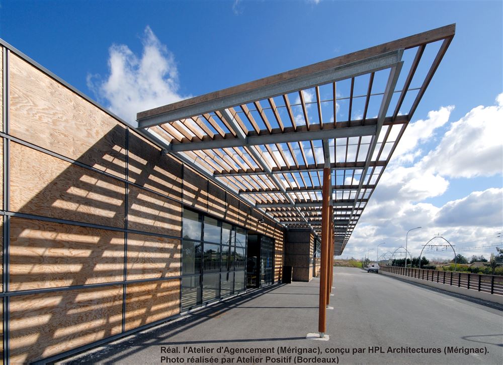 Lycée de la mer (33) - Architecte : HLP architecture - Agencement : L'atelier d'agencement de Mérignac. Photo : Atelier Positif / Rolpin