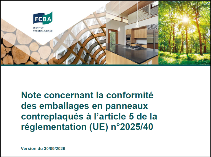 conformité des emballages en contreplaqué