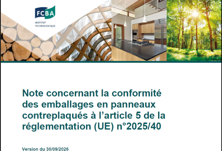 conformité des emballages en contreplaqué